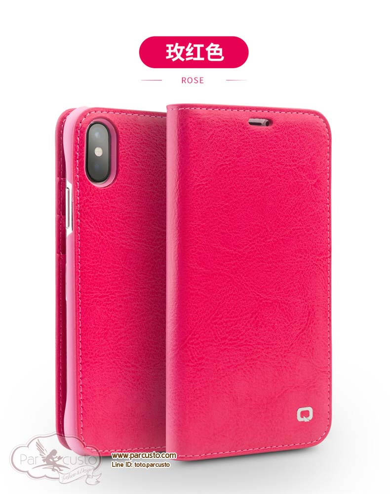 เคสหนังแท้ Apple iPhone X จาก QIALINO [Pre-order]