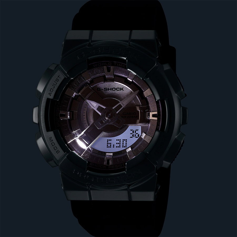 นาฬิกา Casio G-Shock มินิ S-Series GM-S110 series รุ่น GM-S110-1A ของแท้ รับประกัน1ปี