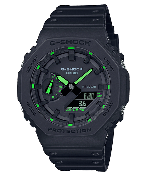 นาฬิกา Casio G-Shock Special Color NEON ACCENT series รุ่น GA-2100-1A3 ของแท้ รับประกัน1ปี