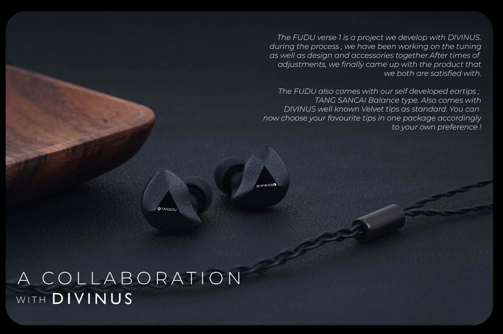 Tangzu X DIvisnus FUDU Verse 1 หูฟัง Hybrid 3 ไดรเวอร์ 2BA+1DD ประกันศูนย์ไทย