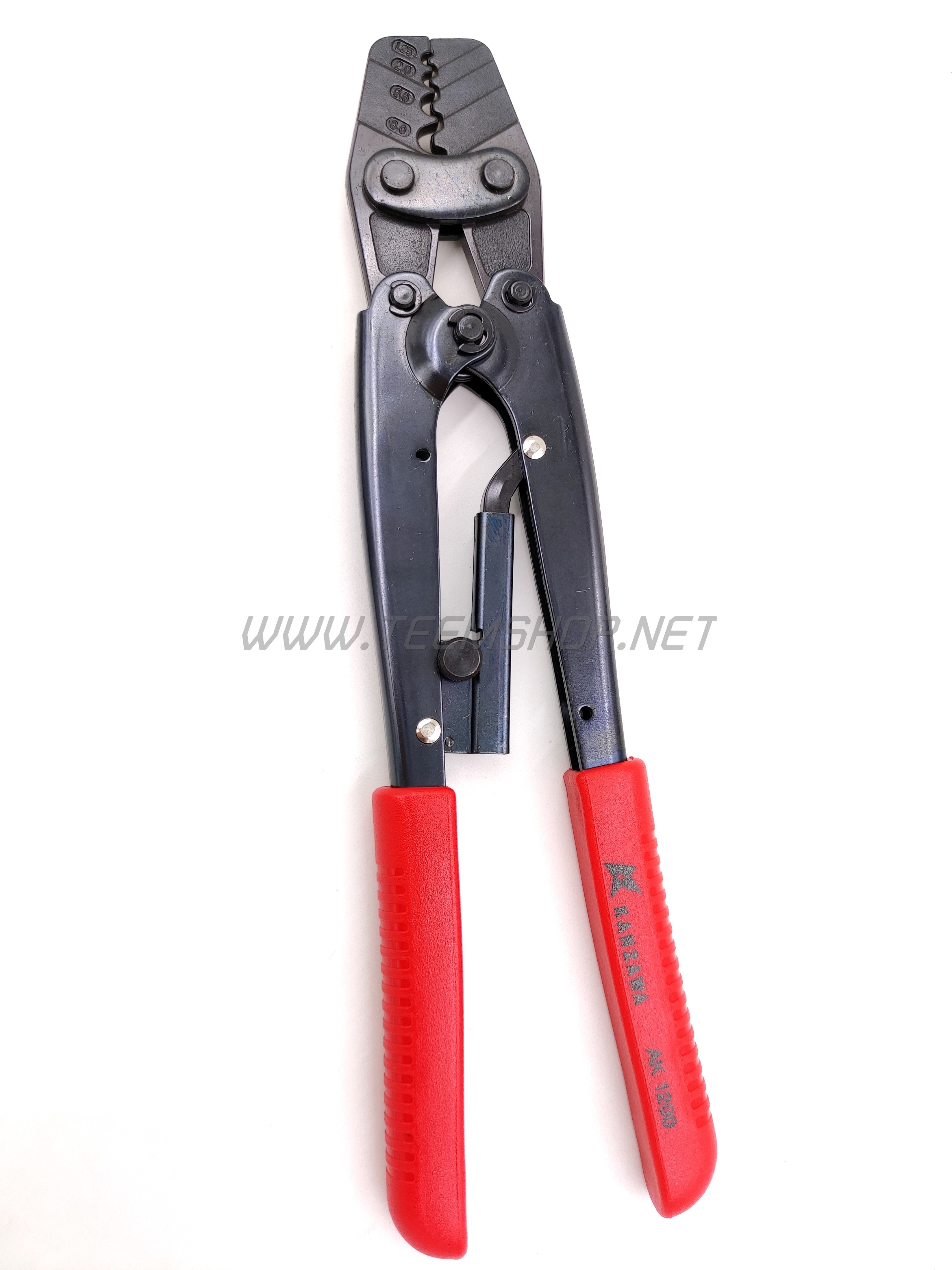 KANZAWA คีมย้ำหัวสาย NO.AK1200 ย้ำหางปลา Made in Taiwan