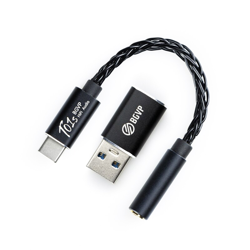 ขาย BGVP T01S DAC หางหนูระดับเทพ รองรับ Hi-Res, PCM 32Bit/384kHz