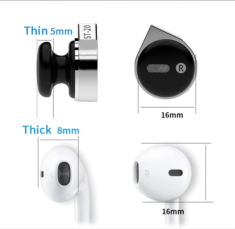 SMABAT ST20 PRO หูฟังเอียบัด 2 ไดรเวอร์ 1BA+1DD ระดับเรือธง ประกันศูนย์ไทย