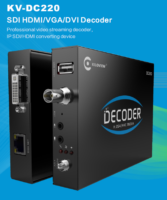 DC220 IP Network Video Decoder