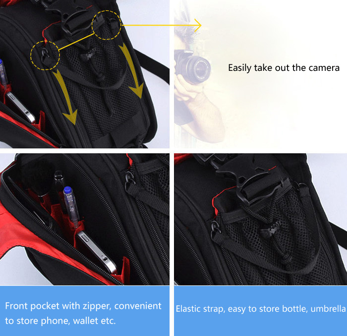 ขาย Caden K1 กระเป๋าแฟชั่น เก็บกล้องได้ กันน้ำ กันขโมย พื้นที่จัดเก็บกว้างขวาง