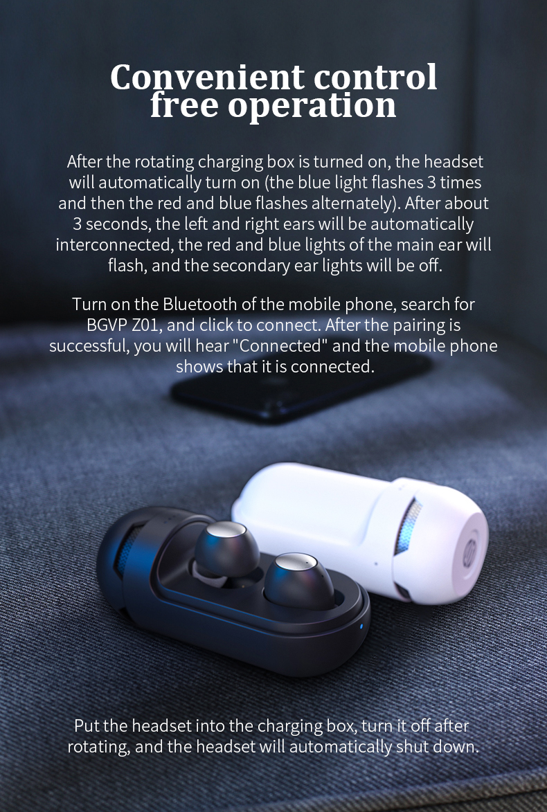 ขาย BGVP Z01 หูฟัง TWS + ลำโพงพกพา ครบจบในตัวเดียว