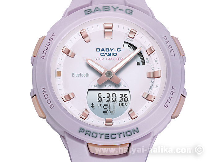 นาฬิกา Casio Baby-G G-SQUAD BSA-B100 series รุ่น BSA-B100-4A2 ของแท้ รับประกัน1ปี