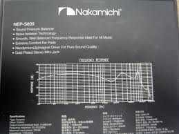 ขาย หูฟัง NAKAMICHI NEP-S800