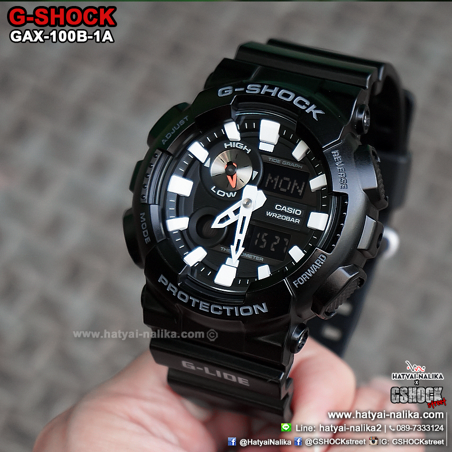 นาฬิกา Casio G-Shock G-LIDE รุ่น GAX-100B-1A ของแท้ รับประกัน1ปี