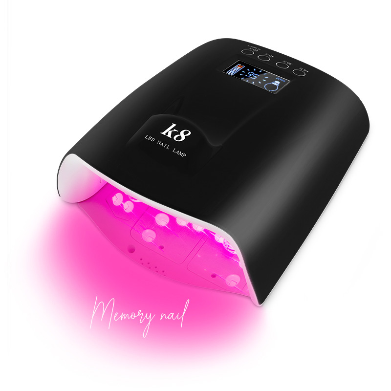 เครื่องอบเจล K8 SN478 แสงไฟถนอมผิว พร้อมแบตเตอรี่ในตัว 18000mAh ขนาดไฟ 60วัตถ์ Pro cure high quality rechargeable