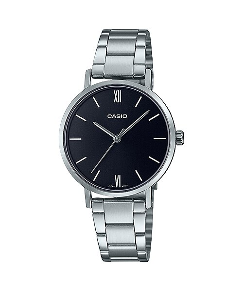 นาฬิกา Casio STANDARD Analog-Ladies' รุ่น LTP-VT02D-1A ของแท้ รับประกัน 1 ปี