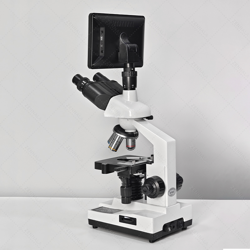 กล้องจุลทรรศน์ 2 ตา 1600x พร้อมจอ 7 นิ้ว รุ่น BX16-7