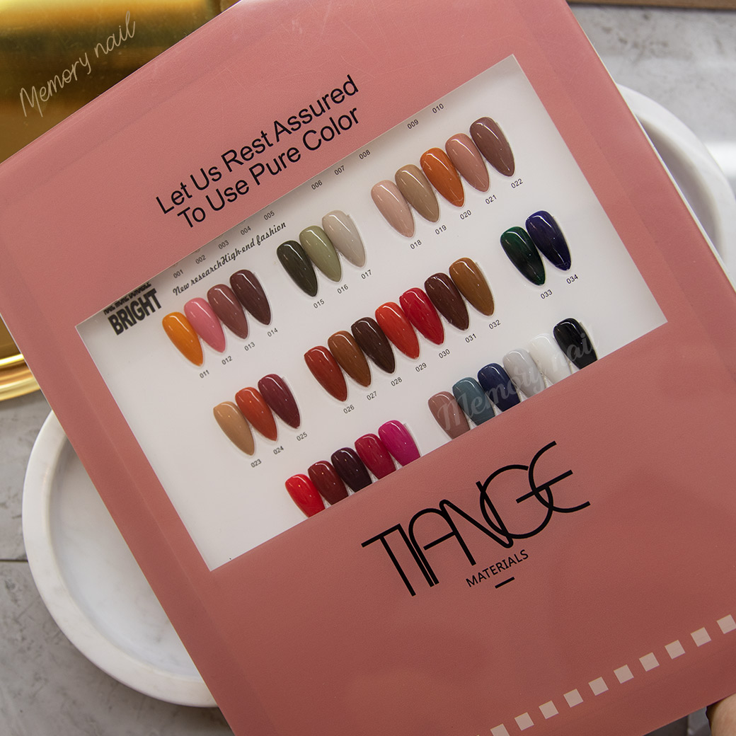 สีเจล,สีเจลทาเล็บ,สีทาเล็บเจล,สีเจลคุณภาพดี,สีเจลเนื้อแน่น,สีเจล เข้มข้น,สีเจล TIANGE,TIANGE Gel