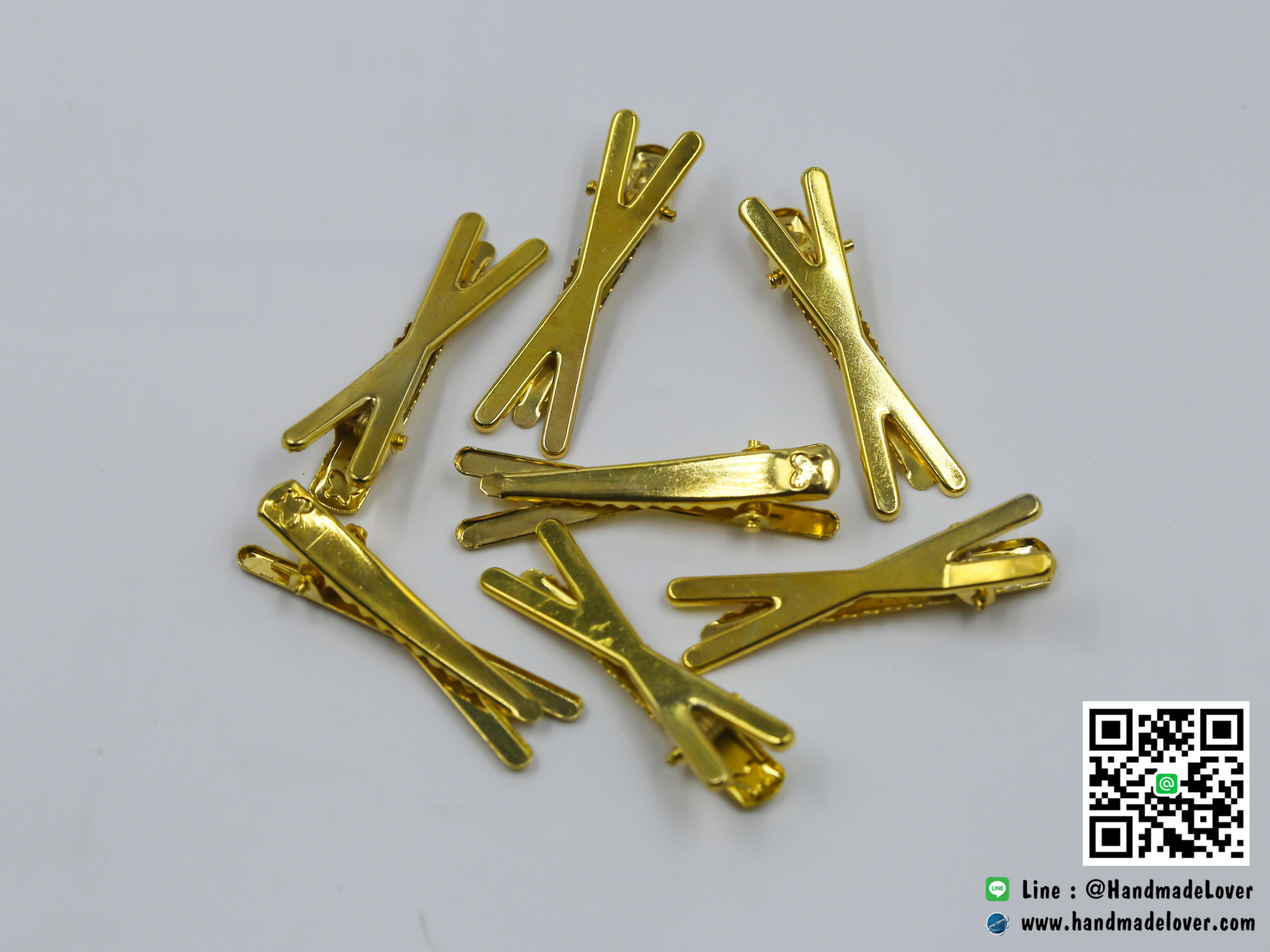 โครงกิ๊บกากบาท สีทอง