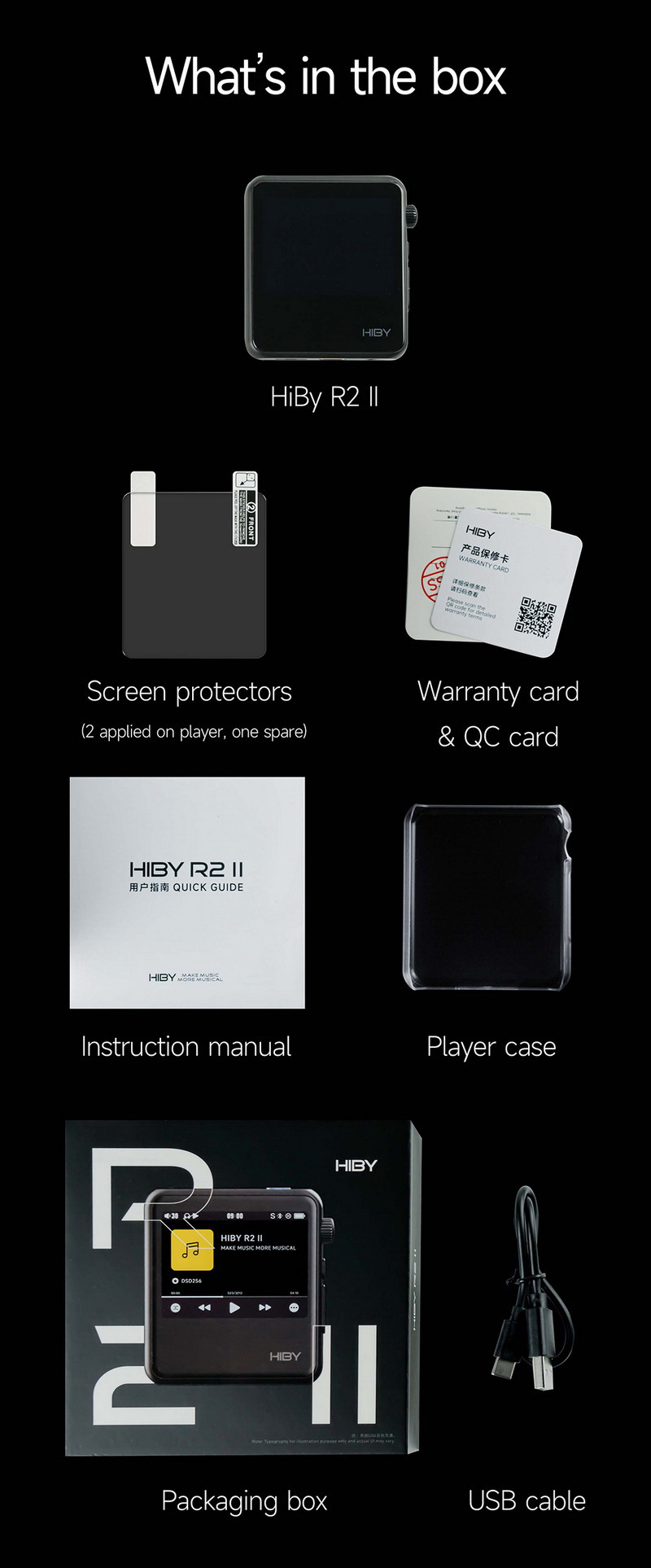 Hiby R2ii DAP พกพาจิ๋ว ประสิทธิภาพสูง รองรับ MQA, LDAC, Dual Hi-Res ประกันศูนย์ไทย