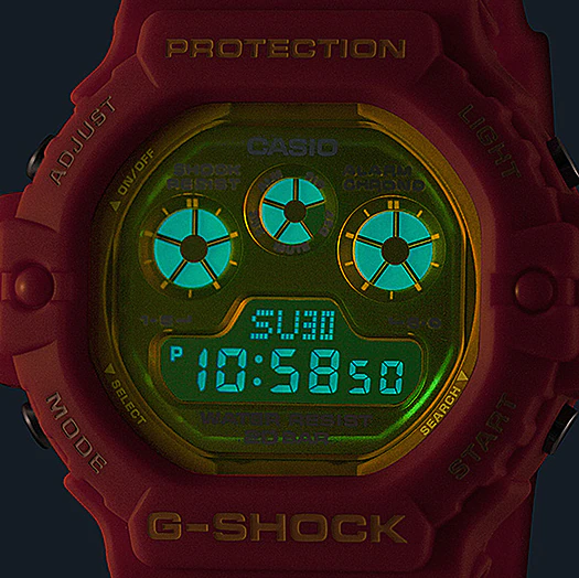 นาฬิกา Casio G-Shock Special color Translucent Series รุ่น DW-5900TS-4 ของแท้ รับประกัน1ปี