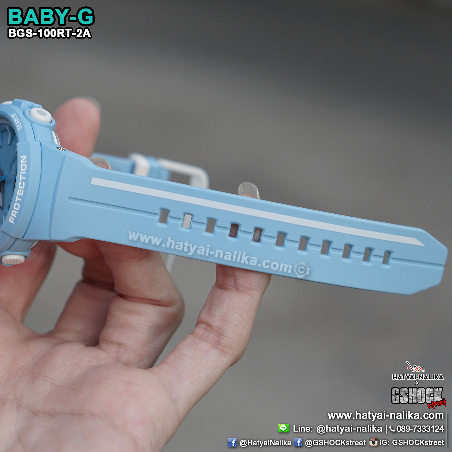 นาฬิกา Casio Baby-G for Running BGS-100RT Running Trendy series รุ่น BGS-100RT-2A ของแท้ รับประกัน1ปี