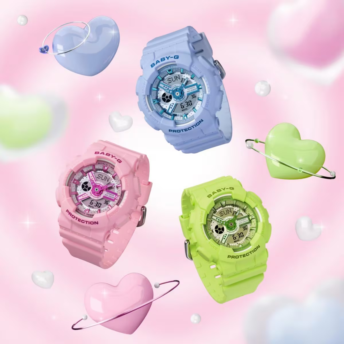 นาฬิกา Casio Baby-G Special Color Y2K series รุ่น BA-110YK-3A ของแท้ รับประกัน1ปี