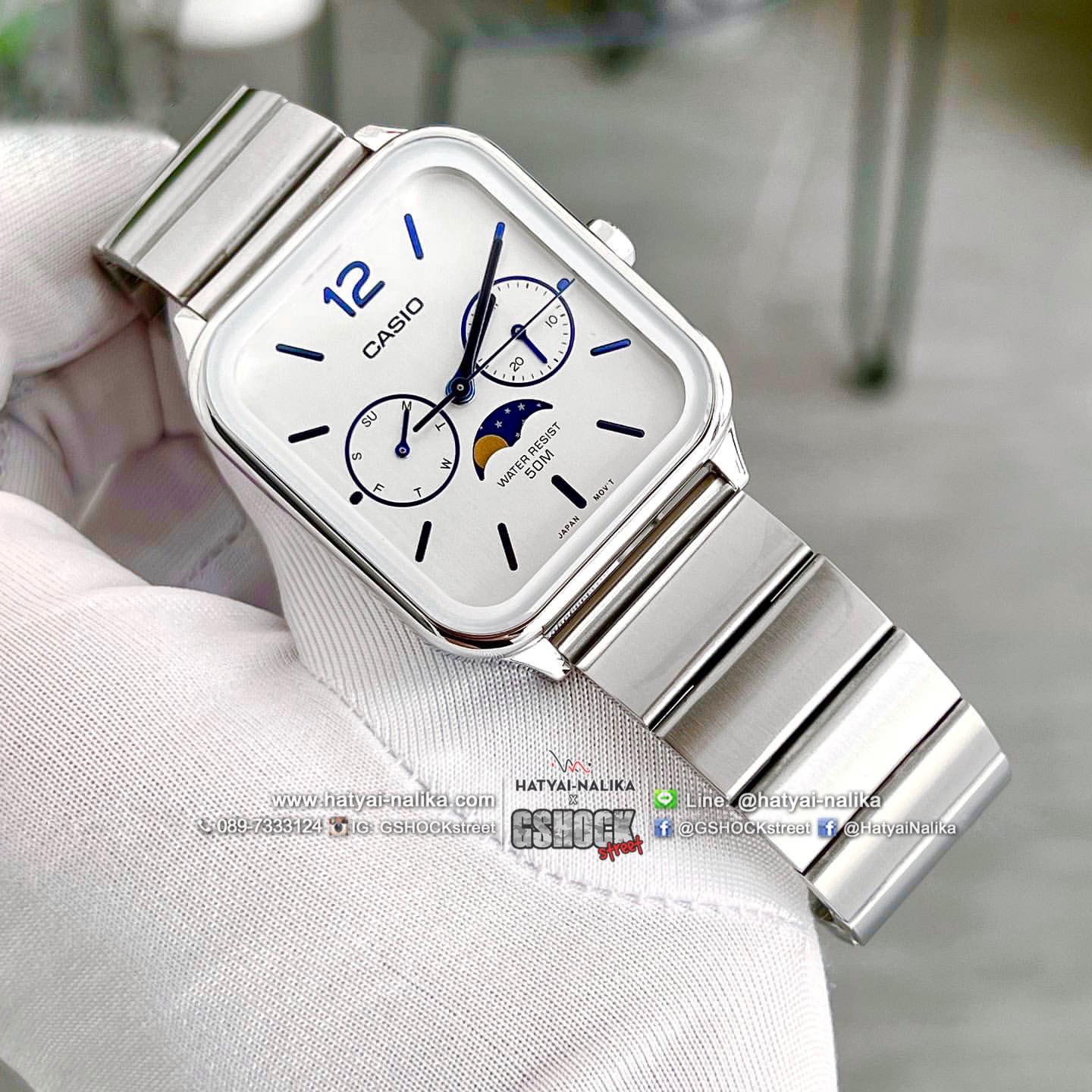 นาฬิกา Casio STANDARD Analog-Men' รุ่น MTP-M305D-7AV ของแท้ รับประกัน1ปี