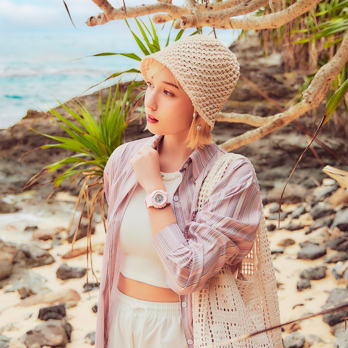 นาฬิกา Casio BABY-G x AQUA PLANET COLLABORATION Limited รุ่น BA-110AQ-4A ของแท้ รับประกัน1ปี