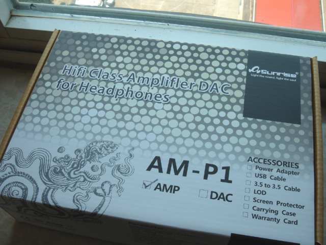 ขายแอมป์พกพา Sunrise Dolphin (AM-P1) สุดยอดแอมป์พกพาระดับHifi ใช้ชิป ADI AD8397 + NS LH0002 ถึงสองตัว !!