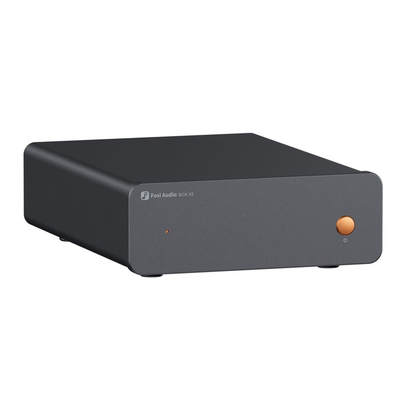 Fosi Audio Box X5 พรีแอมป์โฟโนสำหรับเครื่องเล่นแผ่นเสียง รองรับ MM และ MC ประกันศูนย์ไทย