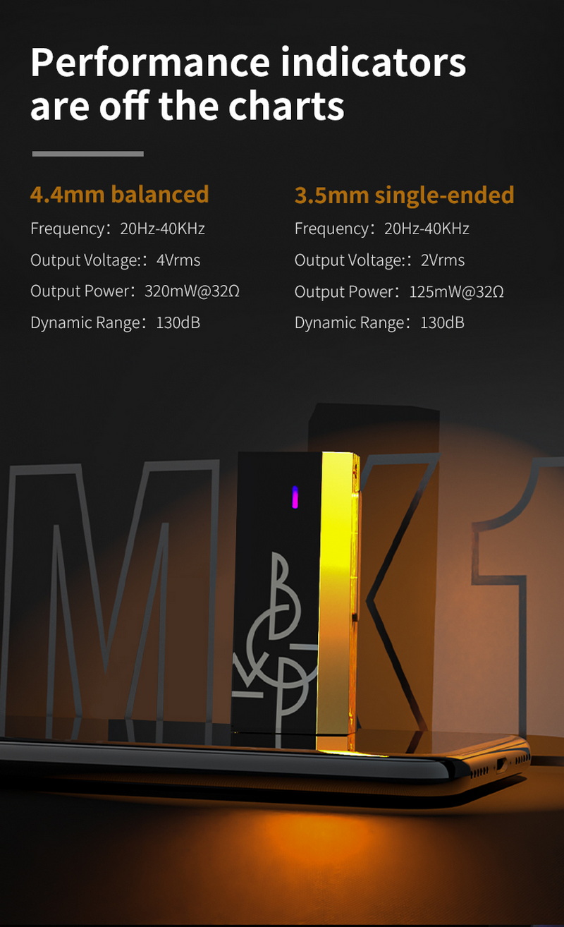 BGVP MX1 DAC/AMP พกพา ชิปเรือธง CS43198 x2 ตัว ปรับแต่ง EQ ได้ ประกันศูนย์ไทย