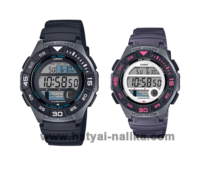 นาฬิกา คาสิโอ Casio SETคู่รัก รุ่น WS-1100H-1AV+LWS-1100H-8AV ของแท้ รับประกัน 1 ปี