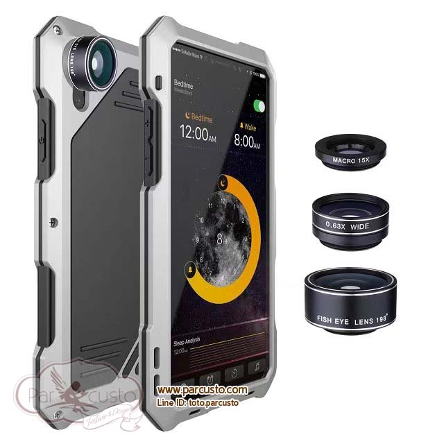 เคสกันกระแทกพร้อมเลนส์เสริม Apple iPhone X จาก Jian tree [Pre-order]