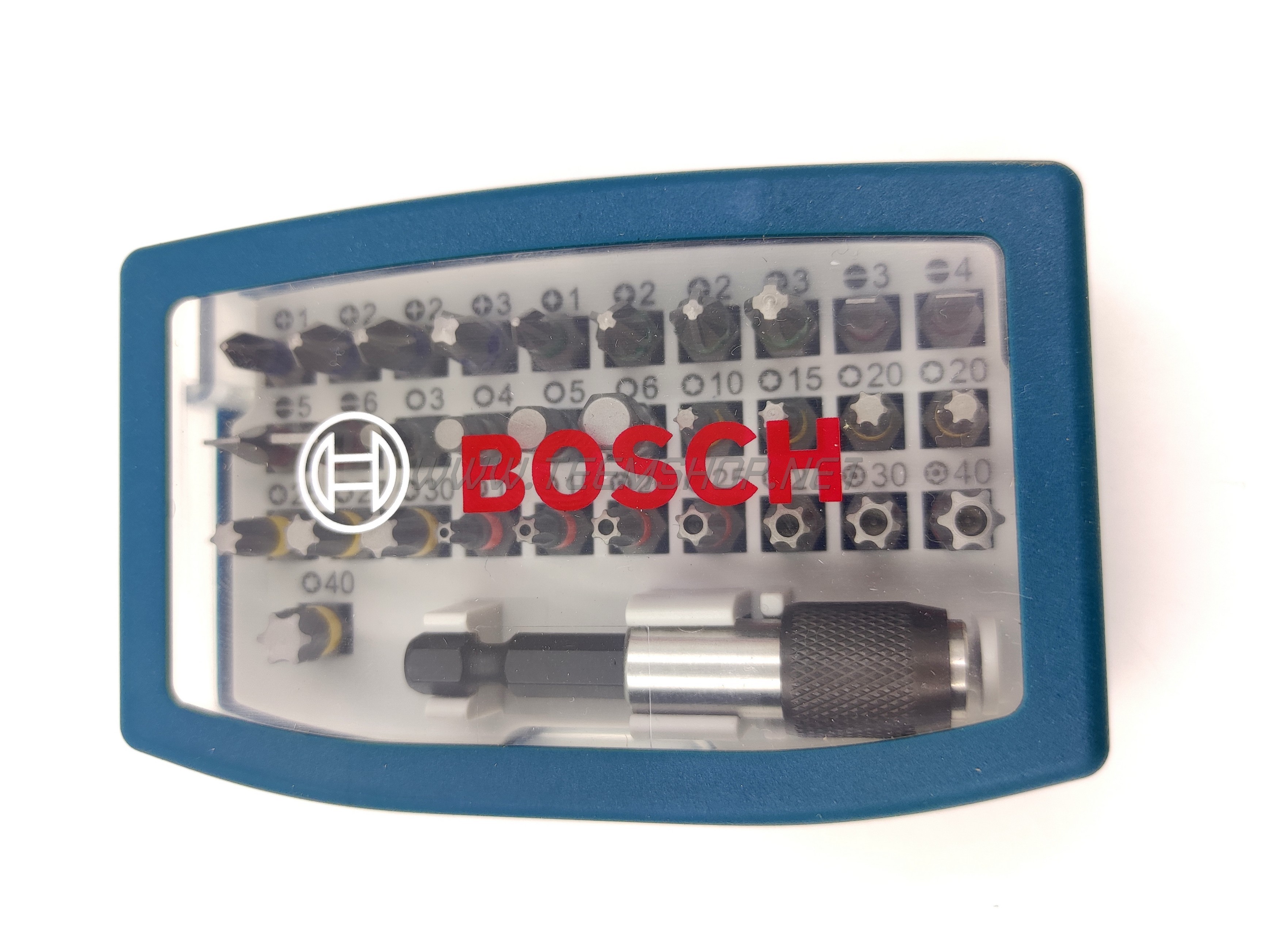2607017359 BOSCH ดอกไขควง 32ชิ้น X-line พร้อมหัวจับดอกสวมเร็ว