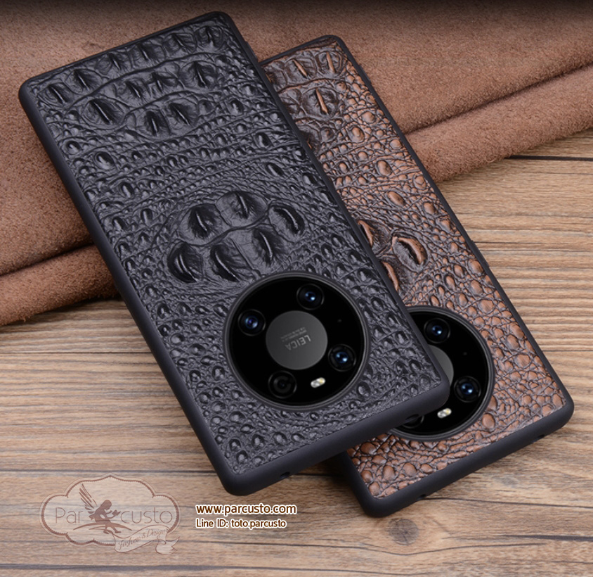 เคสฝาหลังหนังวัวแท้Huawei Mate 40 และ Mate 40 Pro จาก Wobiloo [Pre-order]