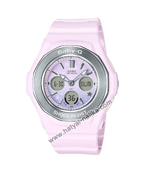 นาฬิกา Casio Baby-G Starry Sky BGA-100ST series รุ่น BGA-100ST-4A (ชมพูพาสเทล) ของแท้ รับประกัน1ปี