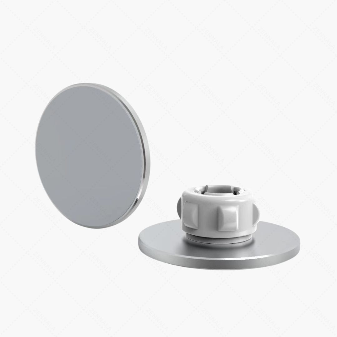 ขาตั้งโทรศัพท์แม่เหล็ก 360 องศา รุ่น 3 พับ สีเงิน