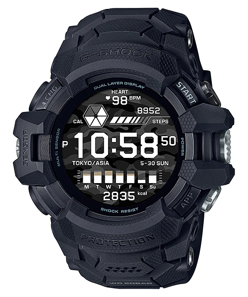 นาฬิกา Casio G-Shock G-SQUAD PRO GSW-H1000 Series รุ่น GSW-H1000-1A ของแท้ รับประกัน1ปี