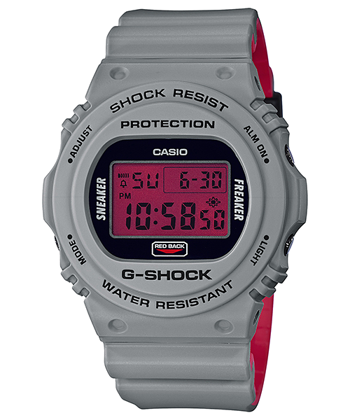 นาฬิกา Casio G-SHOCK x Sneaker Freaker DW-5700SF 35th Anniversary Collaboration Limited รุ่น DW-5700SF-1 ของแท้ รับประกัน1ปี