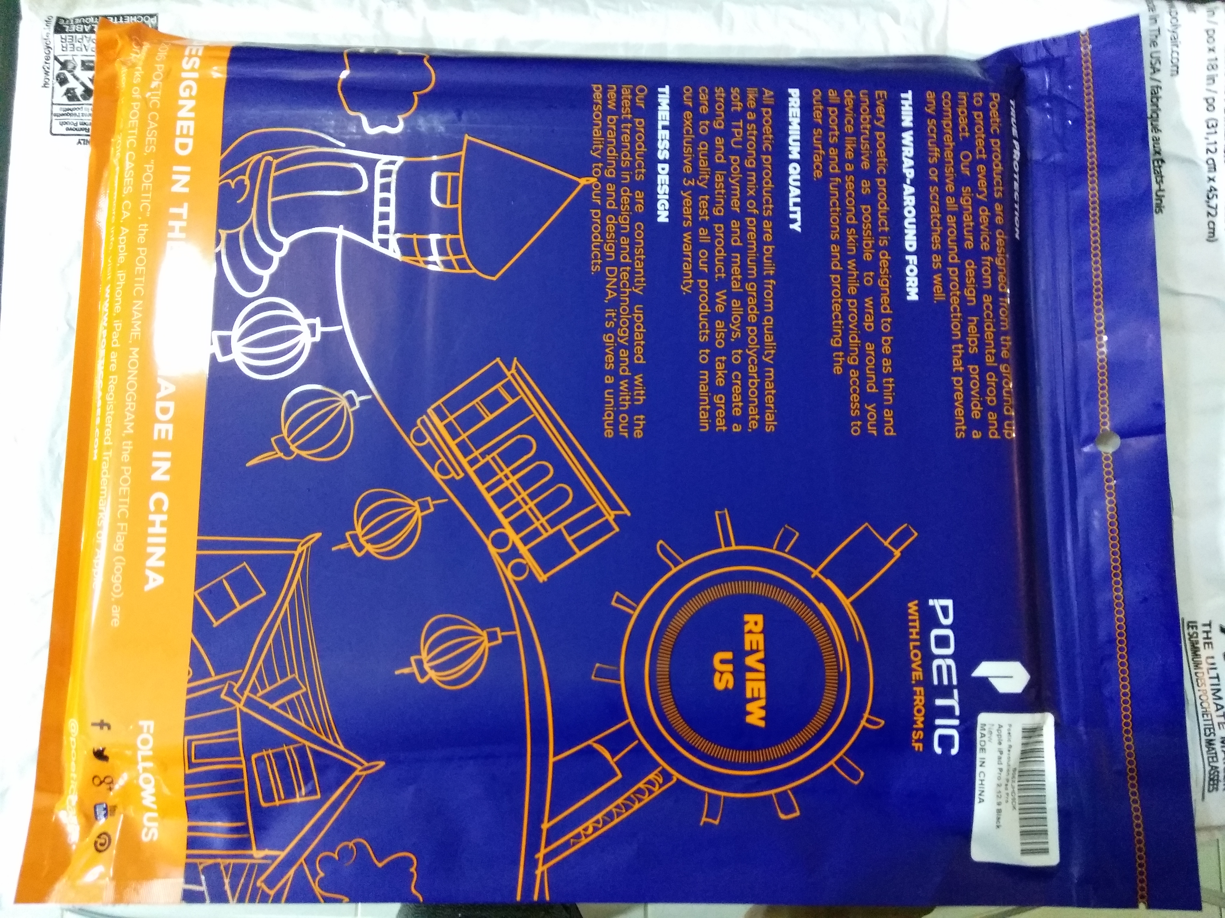 เคสกันกระแทก Apple New iPad Pro 12.9 2017 [Revolution] จาก Poetic [หมด]