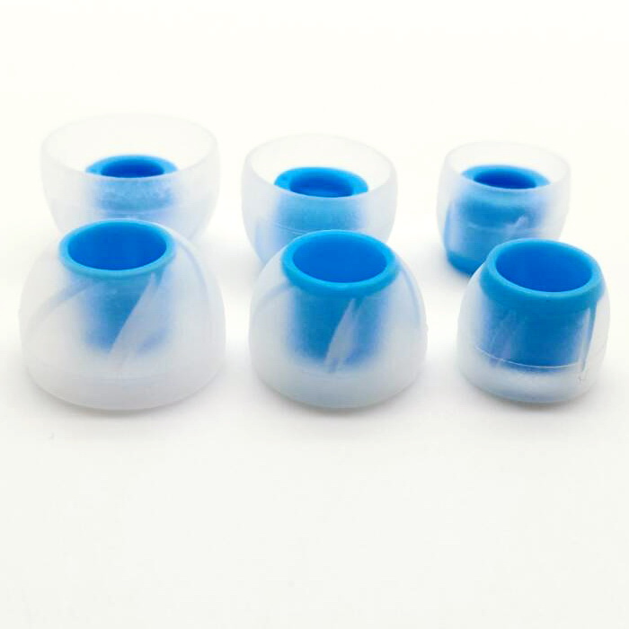 ขาย x-tips จุกหูฟังแกนพัดลมสำหรับอินเอียร์ทั่วไป ขนาด 5mm 6คู่ 200 นุ่มเบาสบายหู