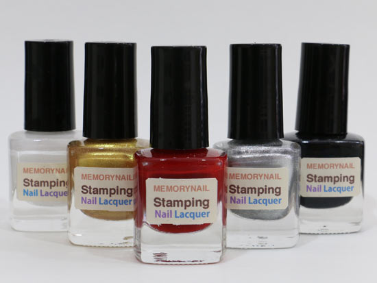 สีสำหรับปั้มลายเล็บ ขวดเล็ก ขนาด 8ml