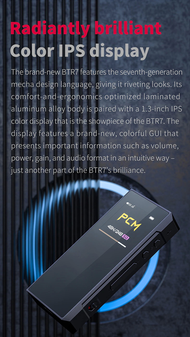 ขาย FiiO BTR7 Bluetooth DAC/AMP รองรับ MQA, Dual Hi-Res ประกันศูนย์ไทย
