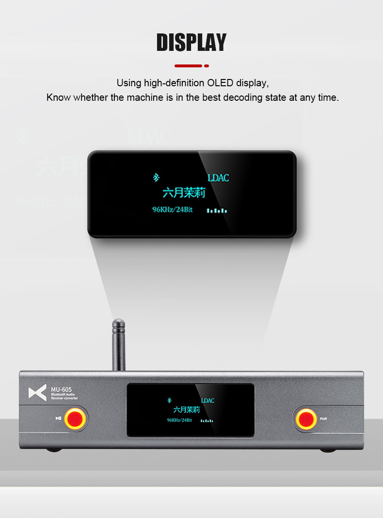 ขาย Xduoo MU-605 ตัวรับสัญญาณ Bluetooth สำหรับ DAC/AMP ประกันศูนย์ไทย