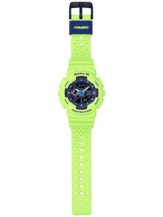นาฬิกา Casio Baby-G Punching Pattern series รุ่น BA-110PP-3A (สายลายฉลุ) ของแท้ รับประกัน1ปี