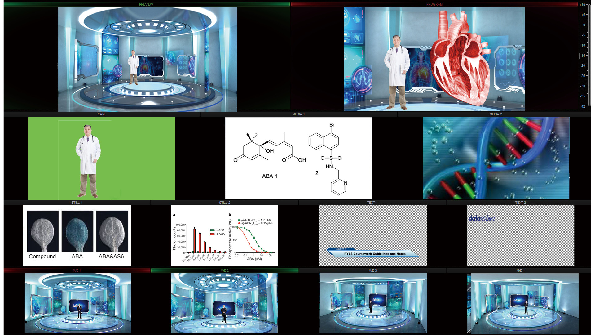 TVS-3000 3D Tracking VR/AR 4K Virtual Studio System ราคาพิเศษ call
