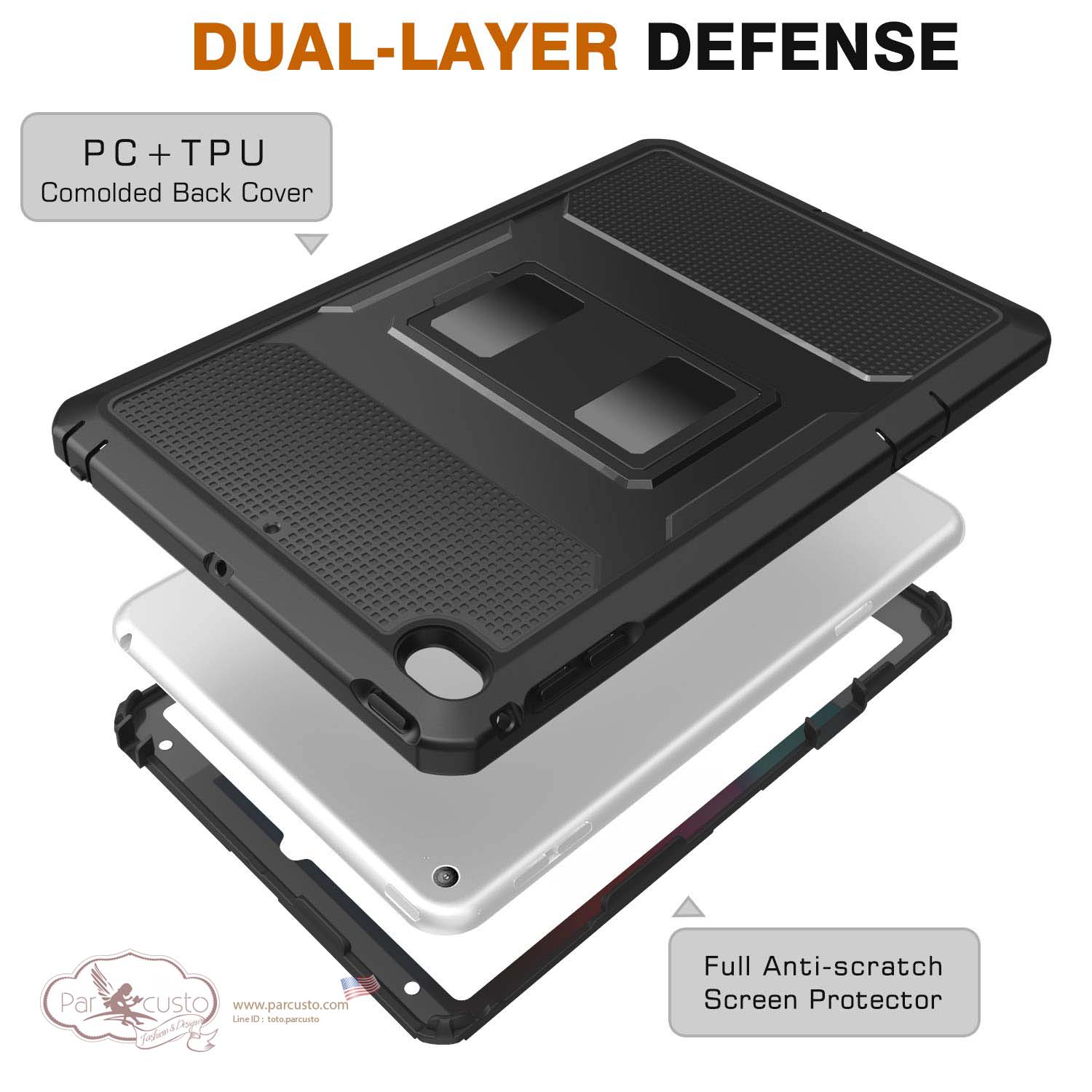 เคสกันกระแทก Apple iPad mini 5 2019 [Heavy Duty] จาก MoKo [เร็วๆ นี้]