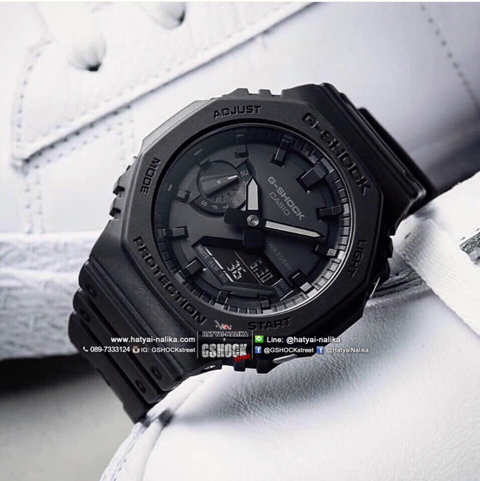นาฬิกา Casio G-Shock ANALOG-DIGITAL GA-2100 series รุ่น GA-2100-1A1 ของแท้ รับประกัน1ปี