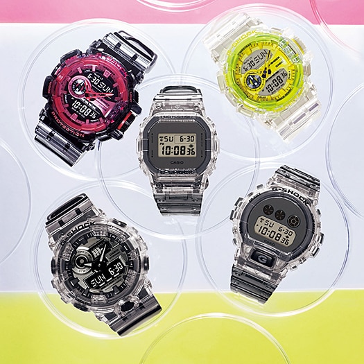 นาฬิกา Casio G-Shock Special color SKELETON series รุ่น DW-6900SK-1 ของแท้ รับประกัน1ปี