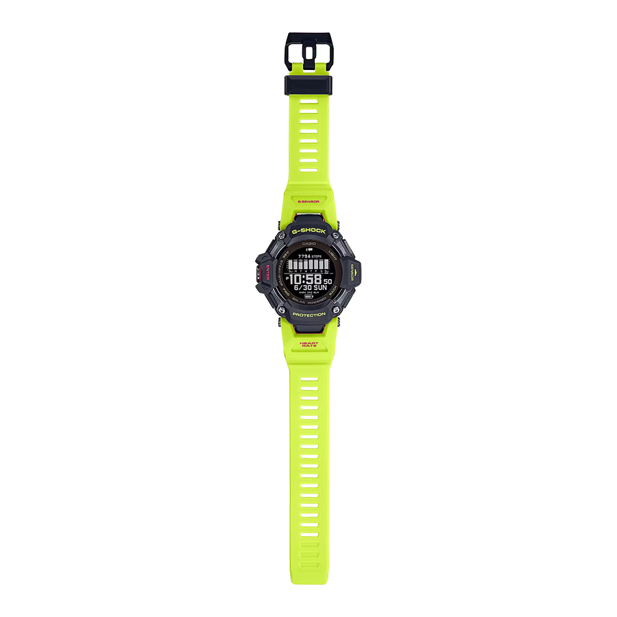 นาฬิกา Casio G-Shock G-SQUAD Heart rate monitor & GPS GBD-H2000 series รุ่น GBD-H2000-1A9 ของแท้ รับประกัน1ปี