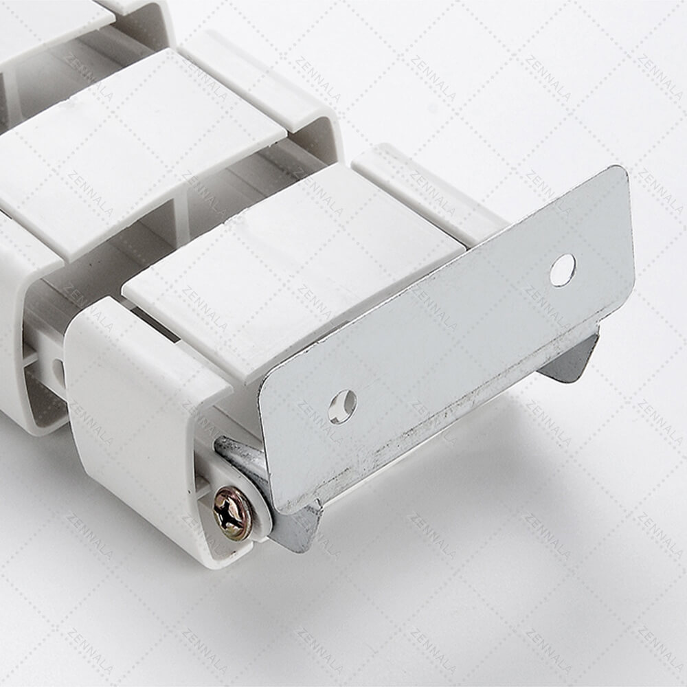 ตัวเก็บสายไฟ ใต้โต๊ะ รางกระดูกงู มี 4 ช่อง