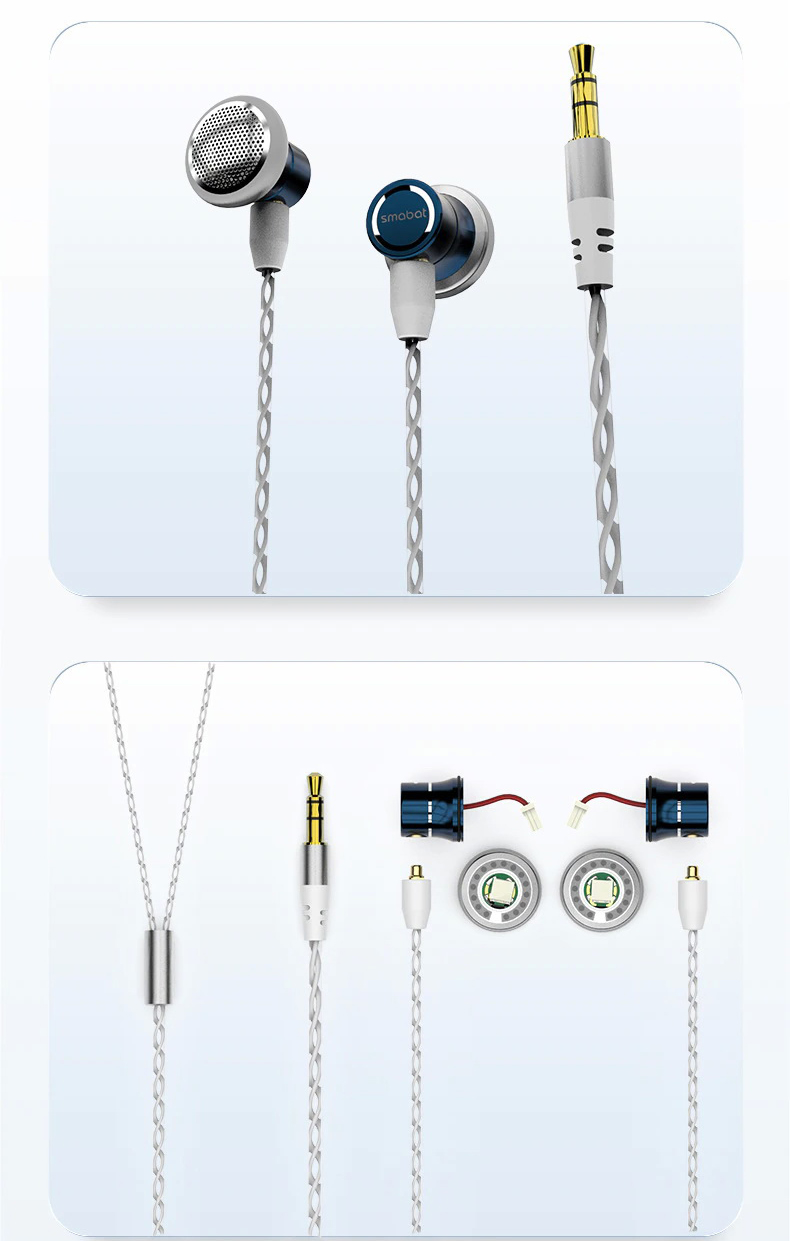 ขาย SMABAT M0 หูฟังเอียบัด พร้อมลูกเล่นถอดอัพเกรด Driver ได้ไม่ต้องบัดกรี
