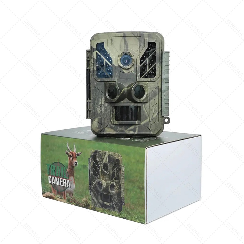 กล้องบันทึก VDO อินฟราเรด และภาพถ่ายในที่มืด 4K กล้องล่าสัตว์