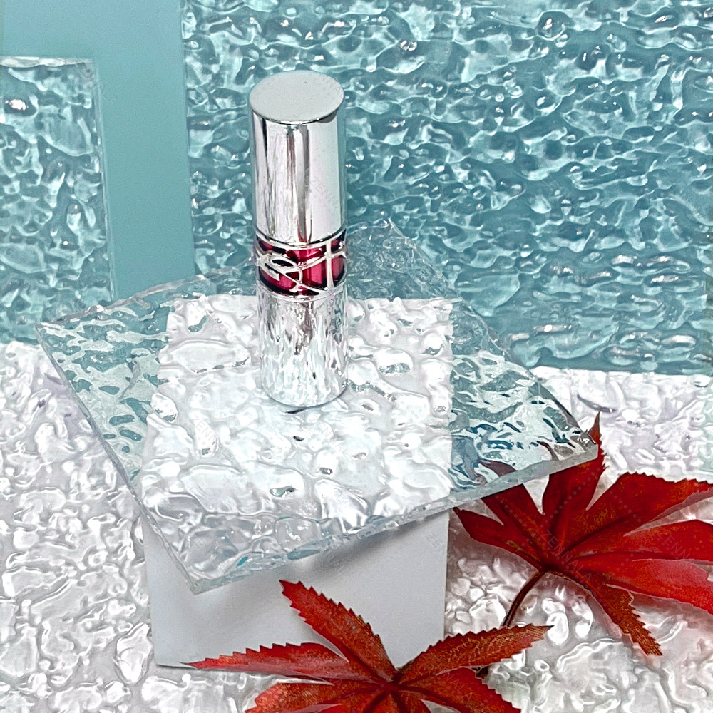 แท่นวางสินค้า แผ่นอะคริลิค ลายคลื่นน้ำ มีหลายขนาดให้เลือก